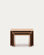 Set Litto de 3 taules niu de xapa de roure FSC Mix Credit 60 x 40 / 51 x 36 / 42 x 31 cm