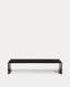 Taula de centre Litto de DM lacat negre 140 x 70 cm