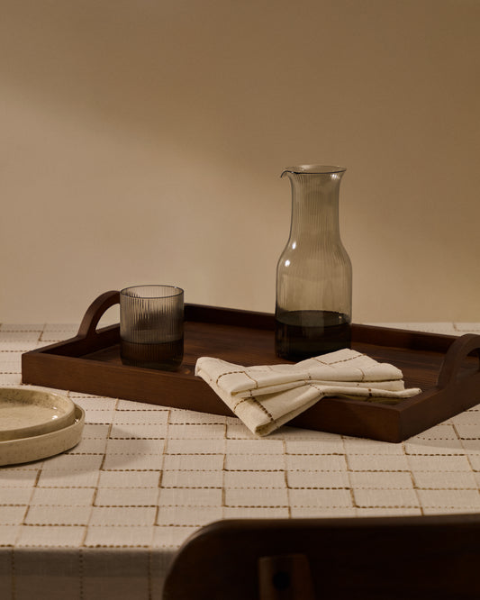 Bandeja Rommu de madera de acacia FSC 100%