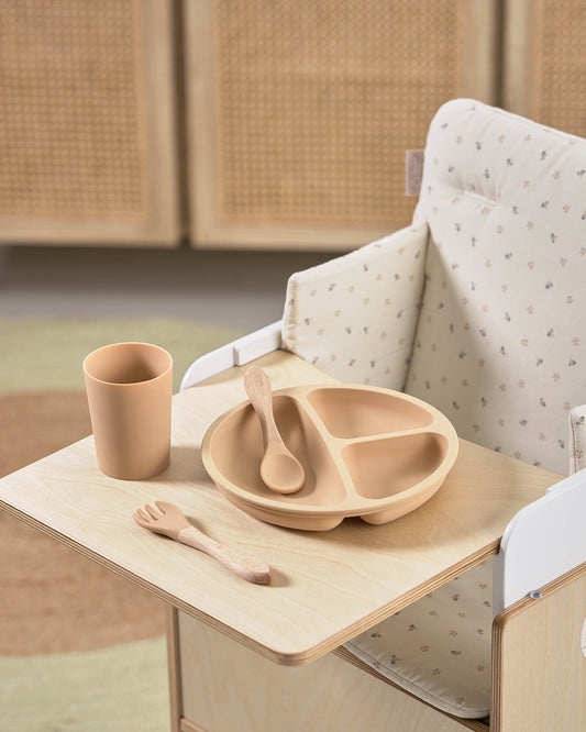 Tablette de repas pour chaise évolutive Nuun en contreplaqué de bouleau