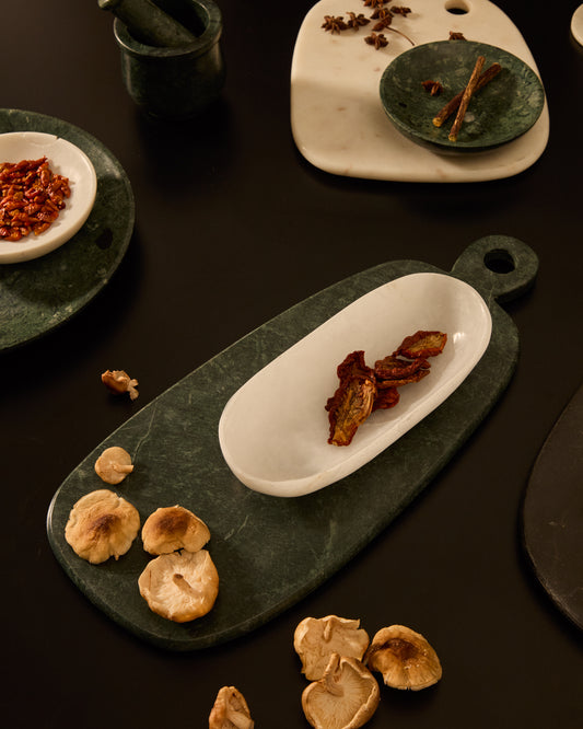 Taula de servir Odar de marbre verd