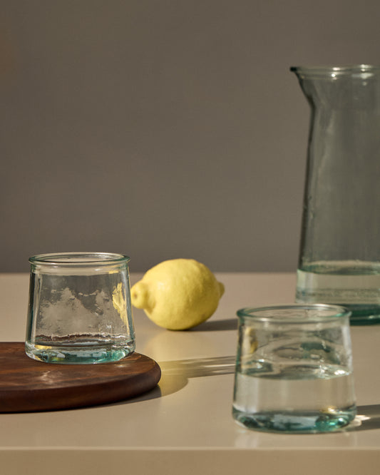 Verre Izai en verre recyclé transparent