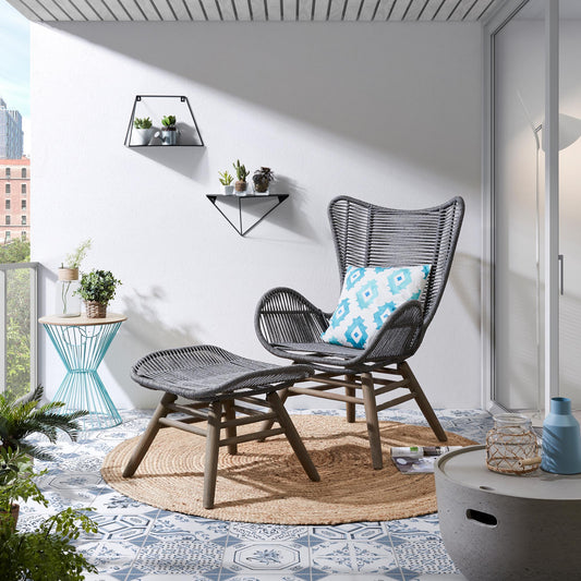 Prestatge Teg prisma d'acer amb acabat negre 40 x 20 cm