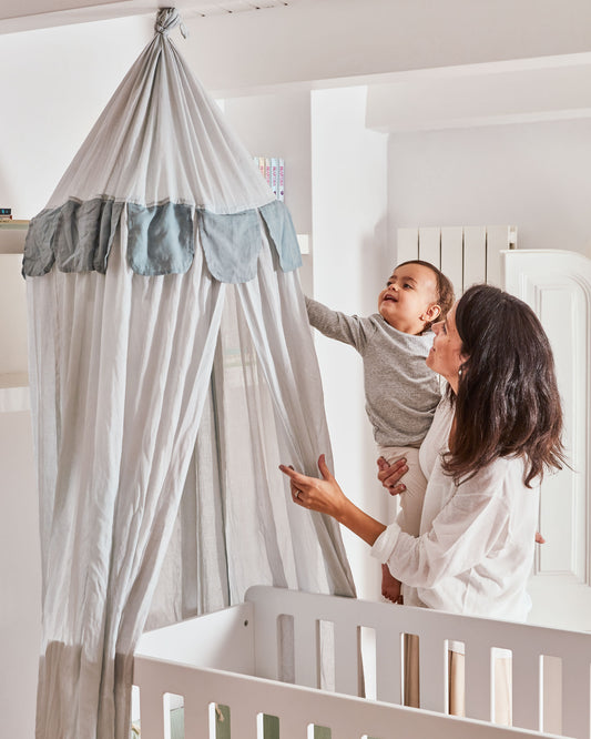 Dosser infantil Carelene 100% cotó blau