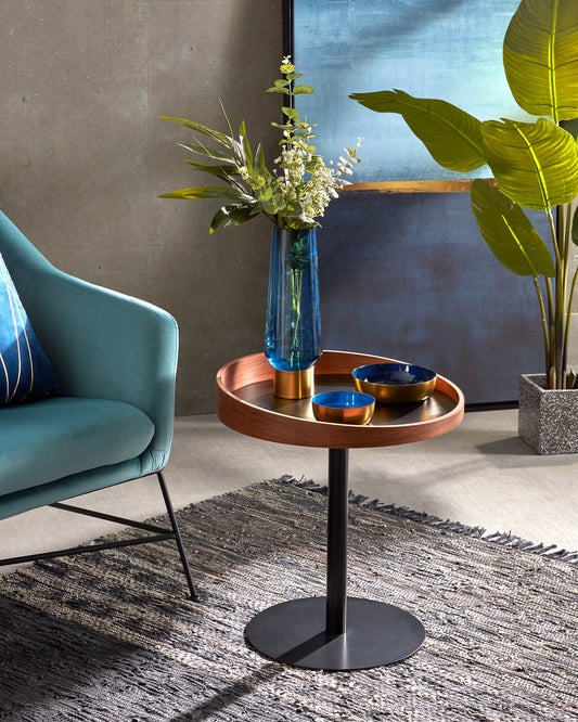 Mesa auxiliar Kaori Ø 46 cm 