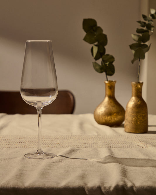 Copa de cava Altira de vidre transparent 26 cl