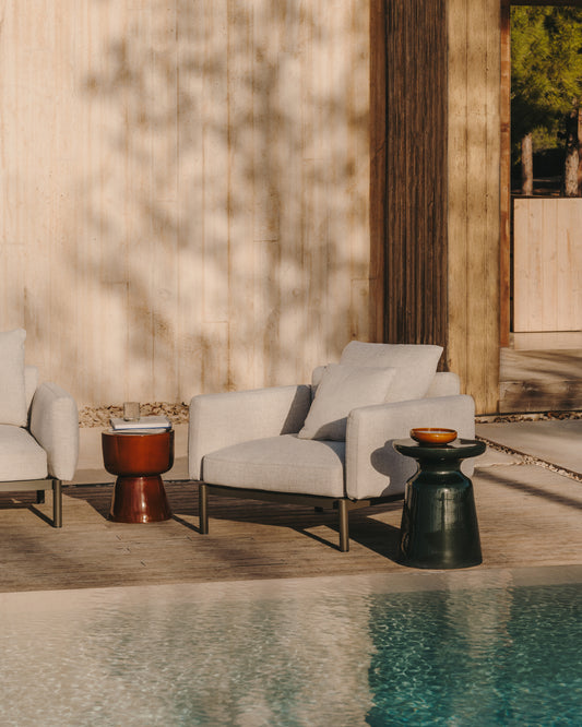 Coixí Sorells beix 60 x 60 cm