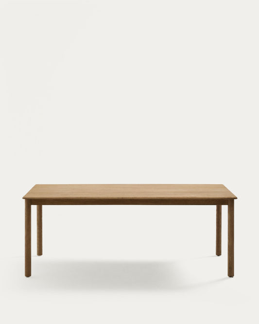 Mesa Sori de madera maciza de acacia FSC 100% 200 x 100 cm