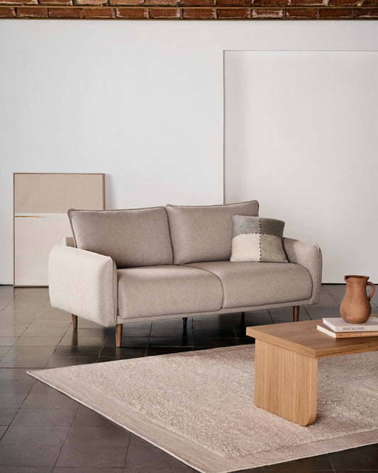 Sofà Carlota 2 places beix 184 cm FSC Mix Credit