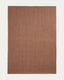 Catifa Despas de fibres sintètiques terracota 160 x 230 cm
