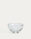 Bol petit Sileia de vidre reciclat transparent