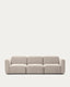 Sofà modular Neom 3 places beix 263 cm FSC Mix Credit