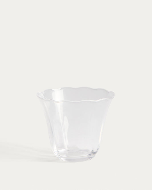 Vaso Neia de vidrio transparente 23 cl