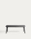 Taula extensible d’exterior Izola d’alumini amb acabat grafit 220 (280) x 100 cm
