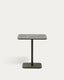 Taula d'exterior Brai d'acer galvanitzat verd 70 x 70 cm