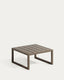 Taula auxiliar 100% exterior Comova d'alumini verd 60 x 60 cm