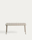 Taula d’exterior Zivia d’acer galvanitzat talp 90 x 50 cm