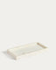 Safata Serela de marbre blanc 35 x 18 cm