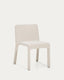 Cadira apilable Loria de xenilla beix FSC 100%