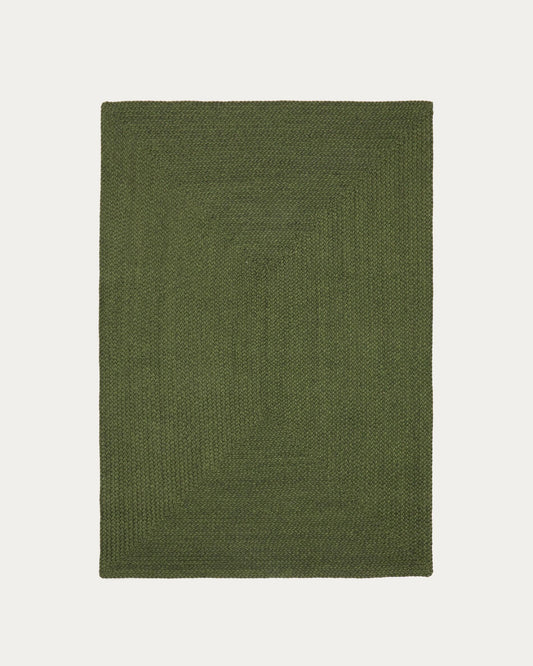 Catifa Despas de fibres sintètiques verda 160 x 230 cm