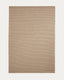 Catifa Ardelia de fibres sintètiques beix 200 x 300 cm