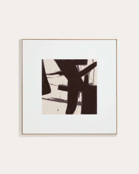 Cuadro abstracto Arilan pintado a mano 100 x 100 cm