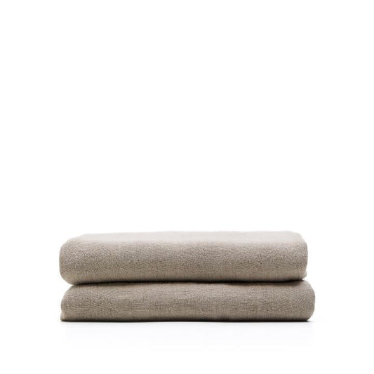 Couvre-lit Tandi 100 % lin beige pour lit de 90/135 cm