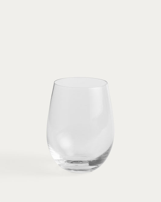 Vaso Orbida de vidrio transparente 45 cl