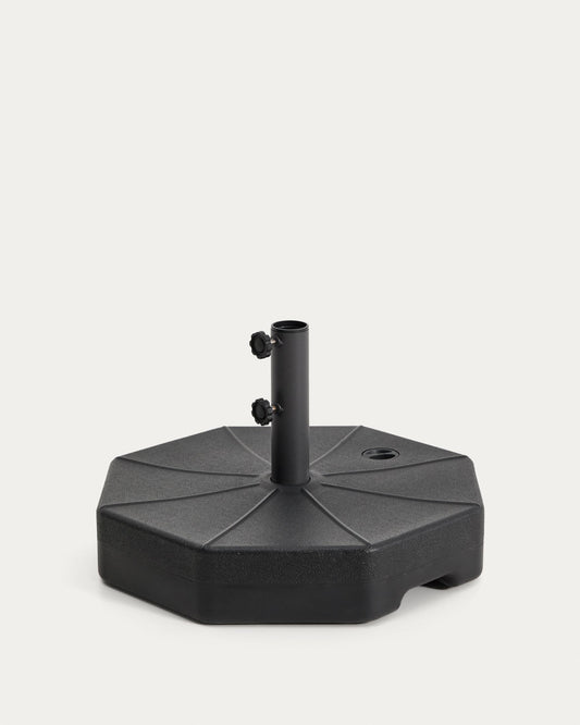 Base para parasol con mástil central Aimar de plástico Ø60 cm