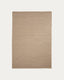 Catifa Ardelia de fibres sintètiques beix 160 x 230 cm