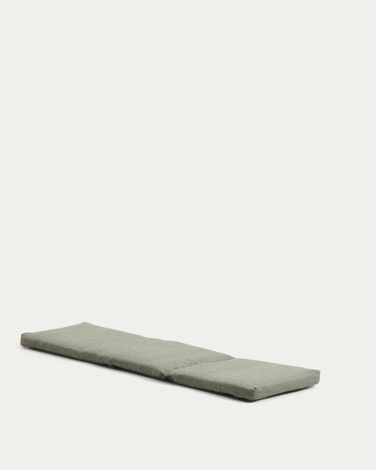 Coixí Maoni per a gandula 100 % PET verd 50 x 175 cm