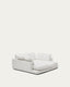 Sofà Gala 3 places de xenilla amb doble chaise longue blanc FSC Mix Credit 210 cm