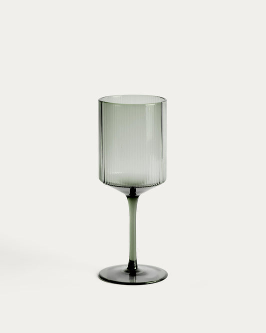 Copa de vi Eluria de vidre verd 39,5 cl