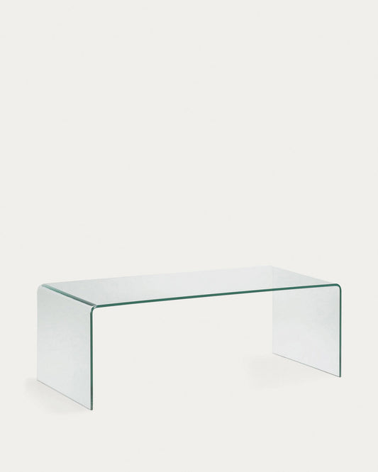 Taula de centre Burano de cristall 110 x 50 cm