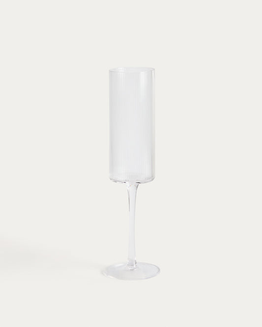 Copa de cava Eluria de vidrio transparente 24,5 cl