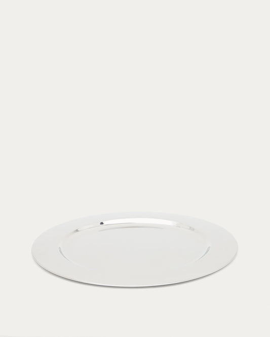 Set Nirela de 2 plats de presentació d’acer inoxidable