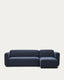 Sofà modular Neom 3 places chaise longue dret/esquerre blau 263 cm FSC Mix Credit