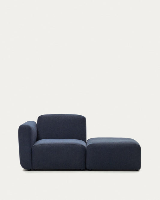 Sofà modular Neom 1 plaza amb terminal blau 169 cm FSC Mix Credit