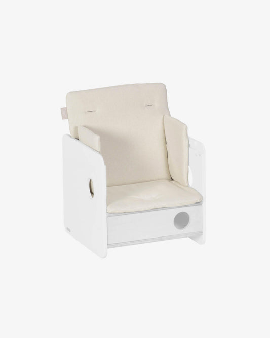 Coixí trona Nuun 100% cotó orgànic (GOTS) natural