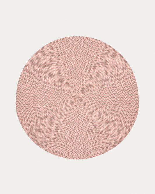 Alfombra redonda Rodhe 100% PET terracota Ø 150 cm