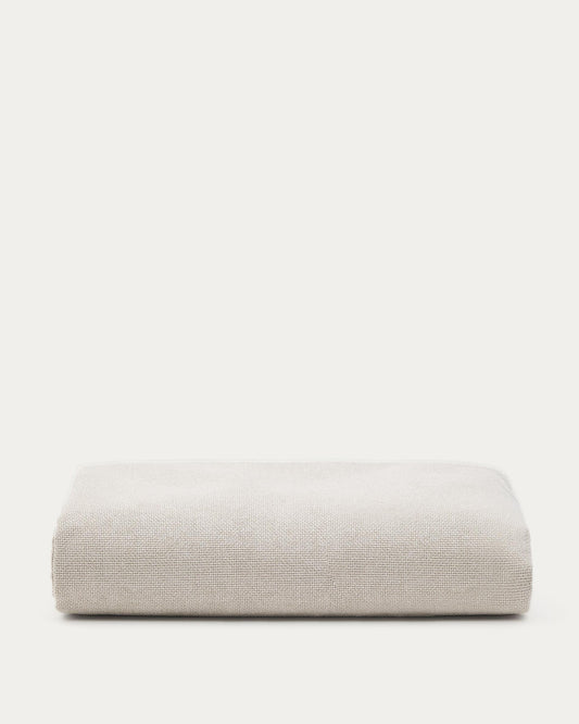 Funda per a llit Blok beix per a matalàs de 180 x 200 cm