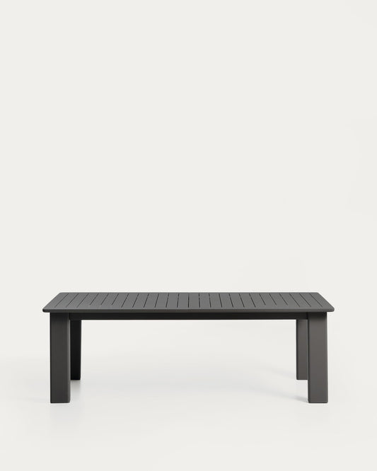 Taula extensible Livorno d’alumini grafit 233(350) x 100 cm