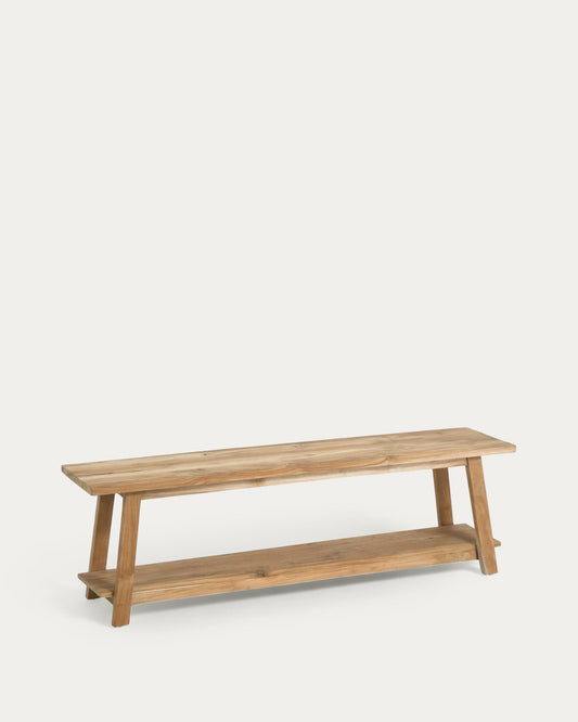 Banc Safara bois de tek recyclé 150 cm
