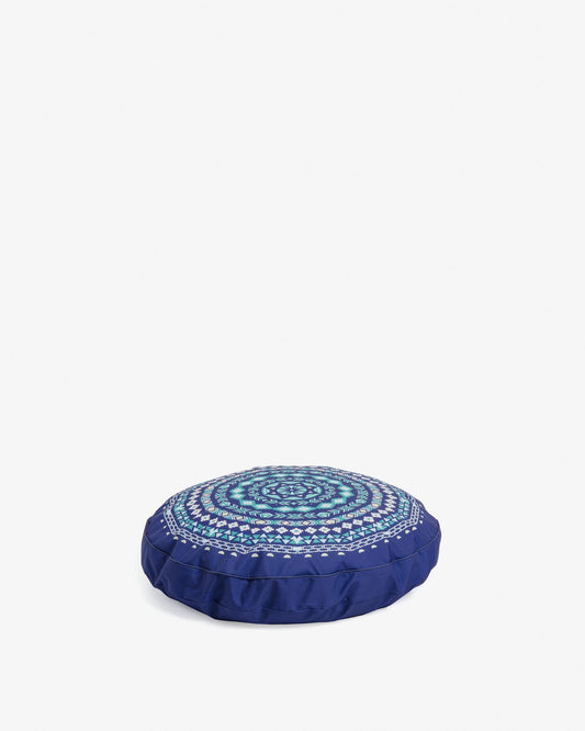 Puf Ashleen Ø 60 cm blau
