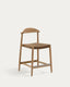 Tabouret Nina bois d'acacia hauteur 62 cm FSC 100%