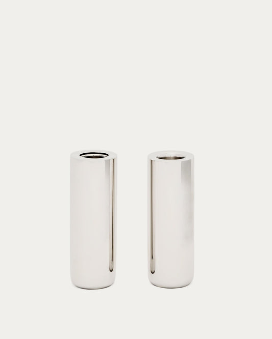 Set Nirela de 2 canelobres 11 cm