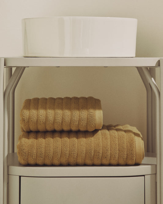 Tovallola de mà Navira 100% cotó verd clar 50x90 cm