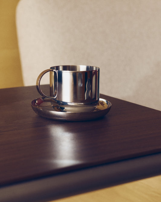 Ensemble Nirela de 2 tasses en acier inoxydable