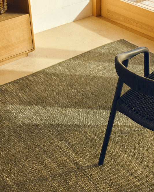 Alfombra Tirla 100% PET verde 200 x 300 cm