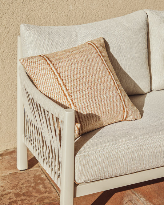 Funda de cojín Drati 100% PET naranja 45 x 45 cm